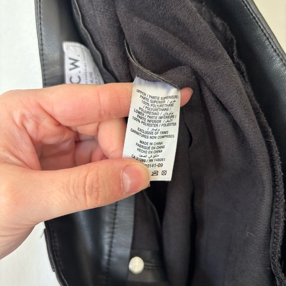 🎉4/30$🎉 Ardene Faux Leather Zipper Mini Skirt - Size XL - Picture 5 of 5